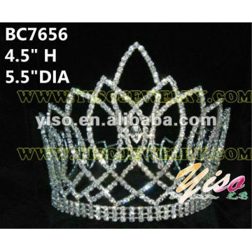 Tiaras de coroa de strass